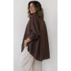 MAXI CAMICIA IN COTONE RIGA BASTONCINO