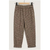 PANTALONE QUADRO, TASCHE ALLA FRANCESE