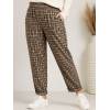 PANTALONE QUADRO, TASCHE ALLA FRANCESE