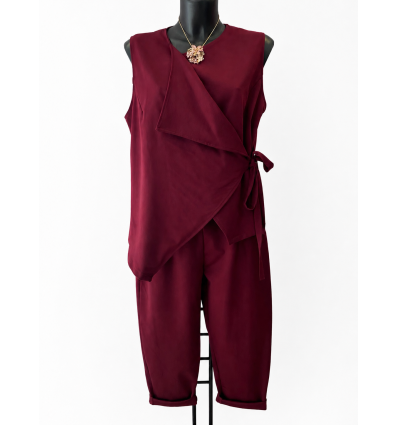 PANTALONE BORGOGNA