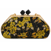 BORSA CLUTCH IN TESSUTO FANTASIA CON CATENA