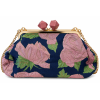 BORSA CLUTCH IN TESSUTO FANTASIA CON CATENA