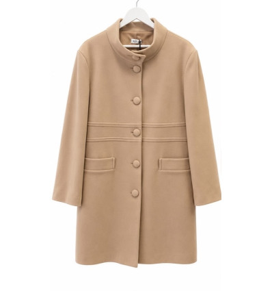 CAPPOTTINO CAMMELLO MISTO LANA
