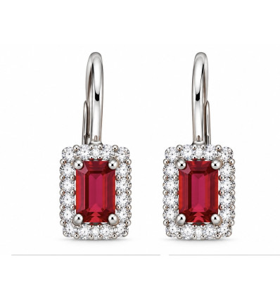 COPPIA DI ORECCHINI IN ARGENTO 925 CUBIC