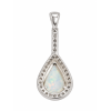 PENDENTE IN ARGENTO 925 E OPALE LAV. DOUBLET