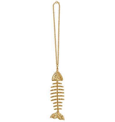 COLLANA IN ACCIAIO SPINA DI PESCE