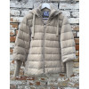BOMBER SABBIA LUREX