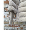 BOMBER SABBIA LUREX
